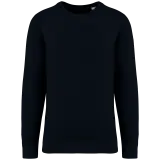 Sudadera ecorresponsable de cuello redondo French Terry unisex