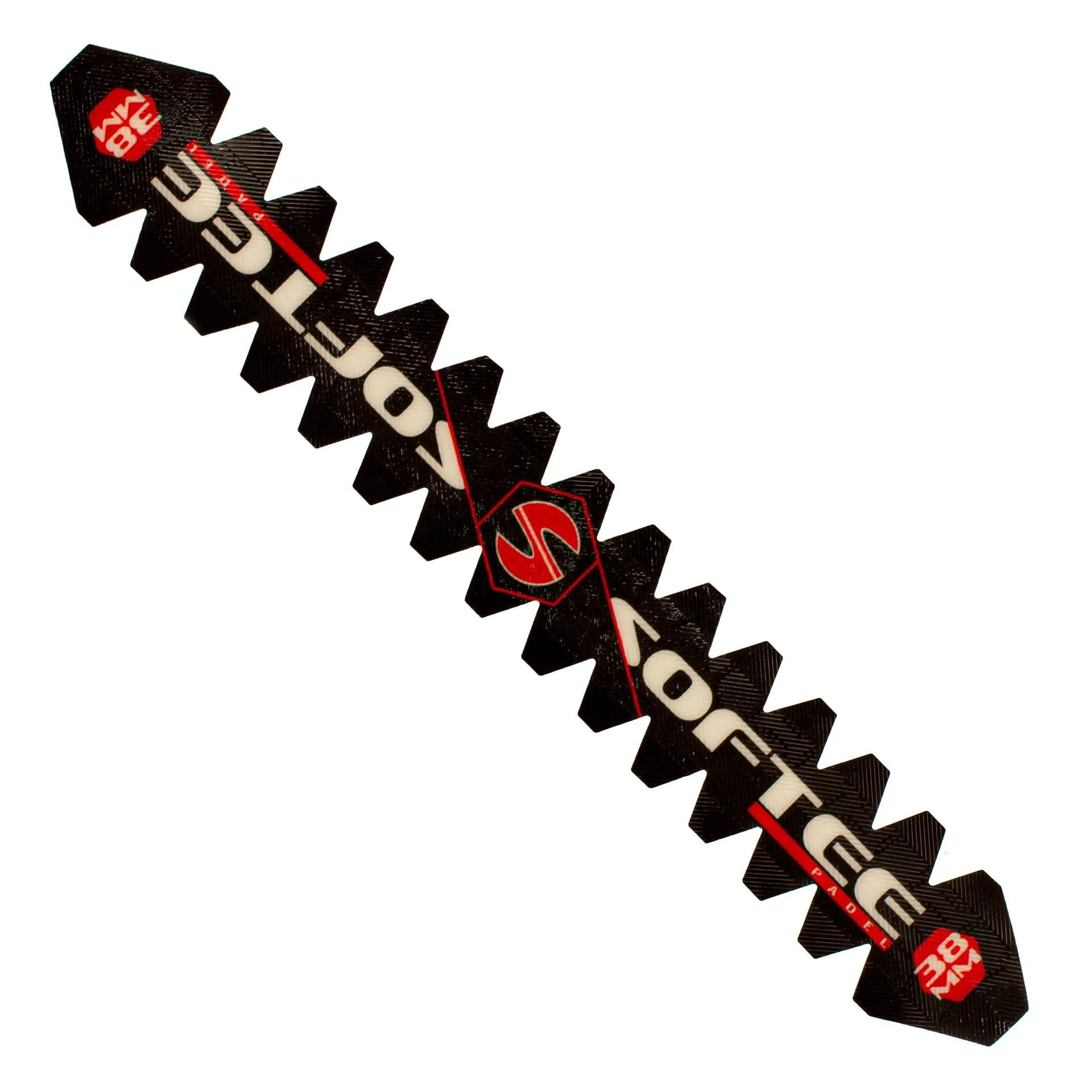 PROTECTOR DE PALA DE PÁDEL SOFTEE PADEL DENTADO NEGRO