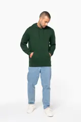 Sudadera capucha ecorresponsable hombre