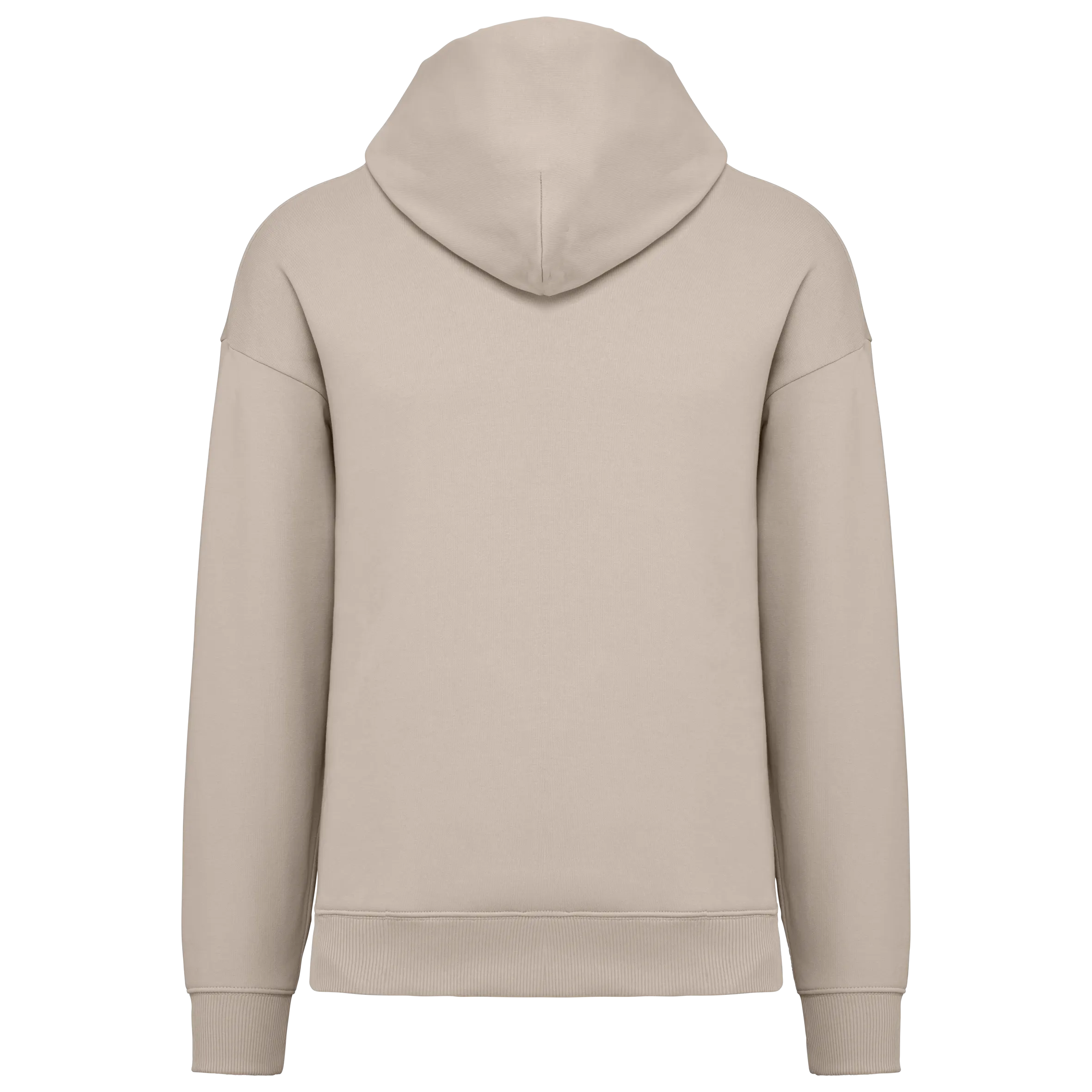 Sudadera ecorresponsable con capucha oversize unisex