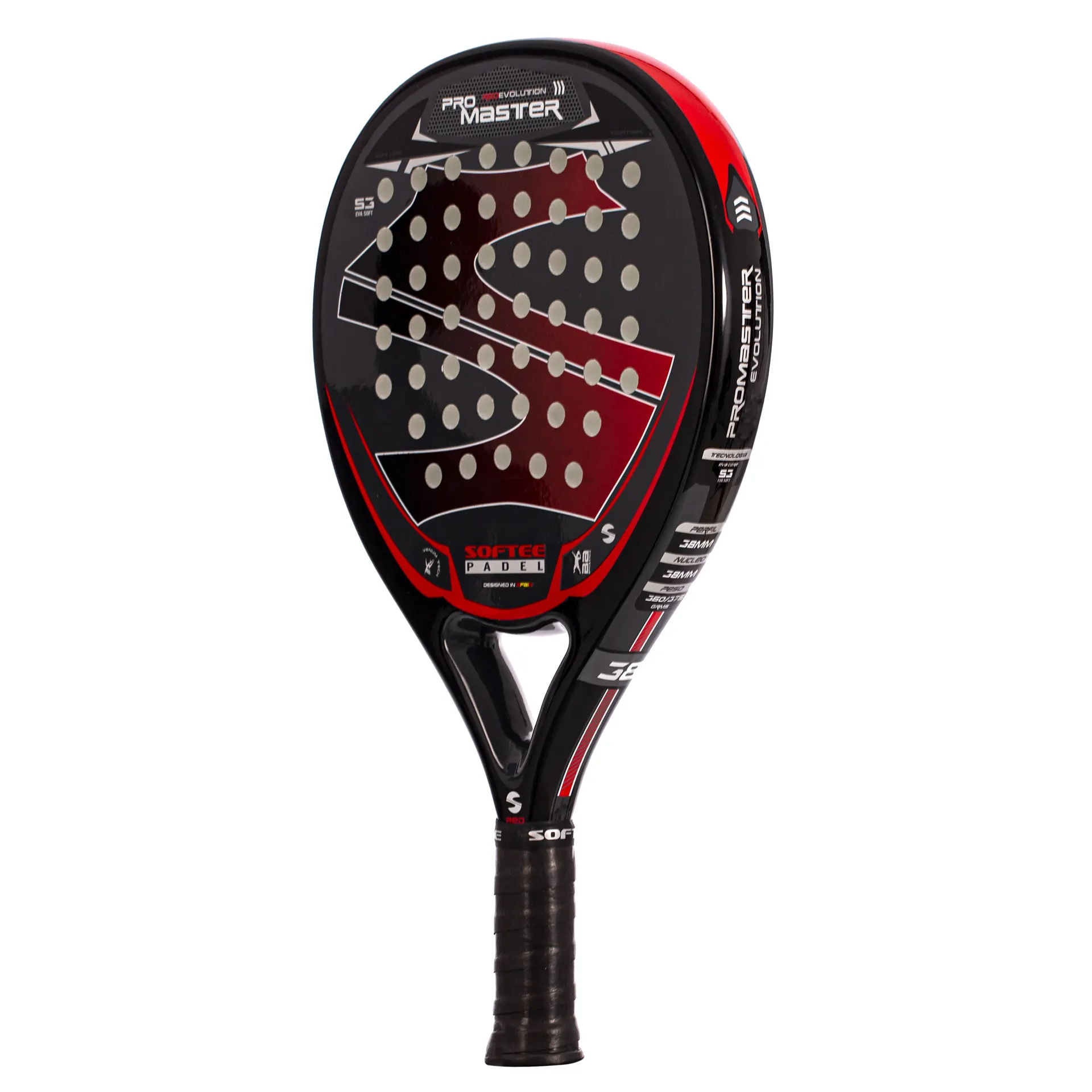 PALA DE PÁDEL SOFTEE PRO MASTER EVOLUTION RED