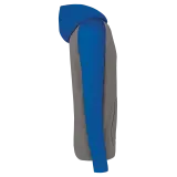 Sudadera bicolor con capucha para niños