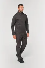 Chaqueta de trabajo sin metal unisex