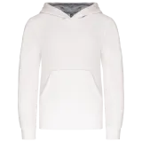 Sudadera capucha contrastada niños