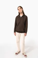 Sudadera capucha y cremallera unisex