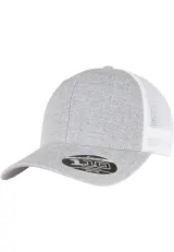Gorra de rejilla bicolor