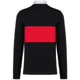 Black / Sporty Red