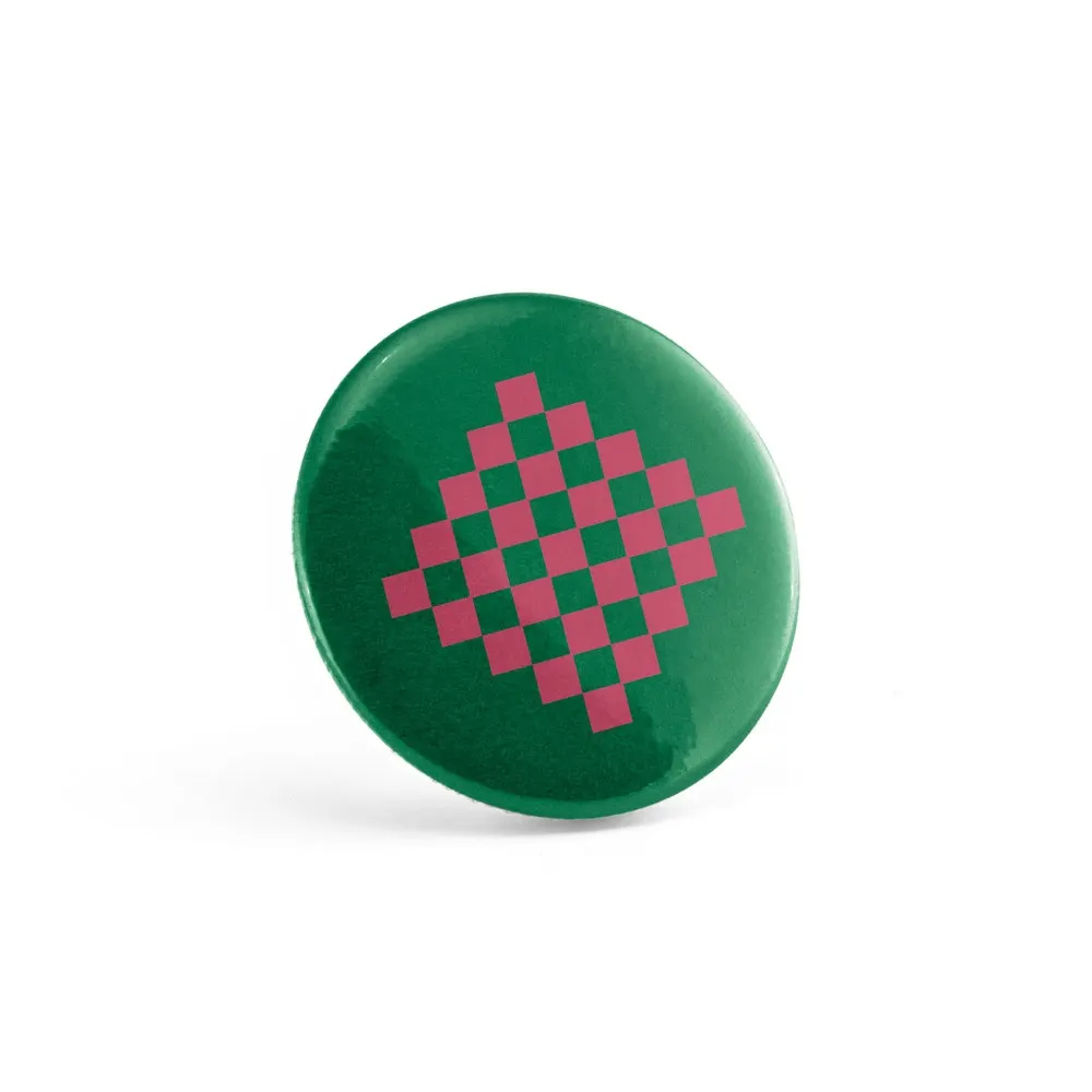 Button PIN 12. Clavija redonda con imán y destapador