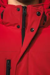 Parka softshell acolchada con capucha hombre