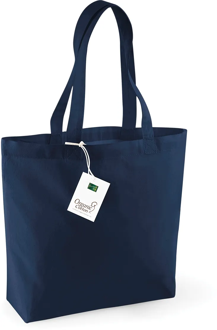 Bolsa de compra de algodón orgánico