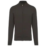 Chaqueta de punto con cremallera hombre