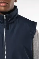 Chaleco con forro polar hombre
