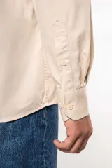 Camisa de algodón Nevada de manga larga para hombre