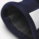 Gorro con parche tipo aplique
