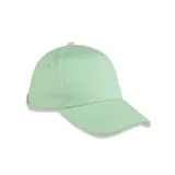 Gorra de algodón orgánico de 5 paneles