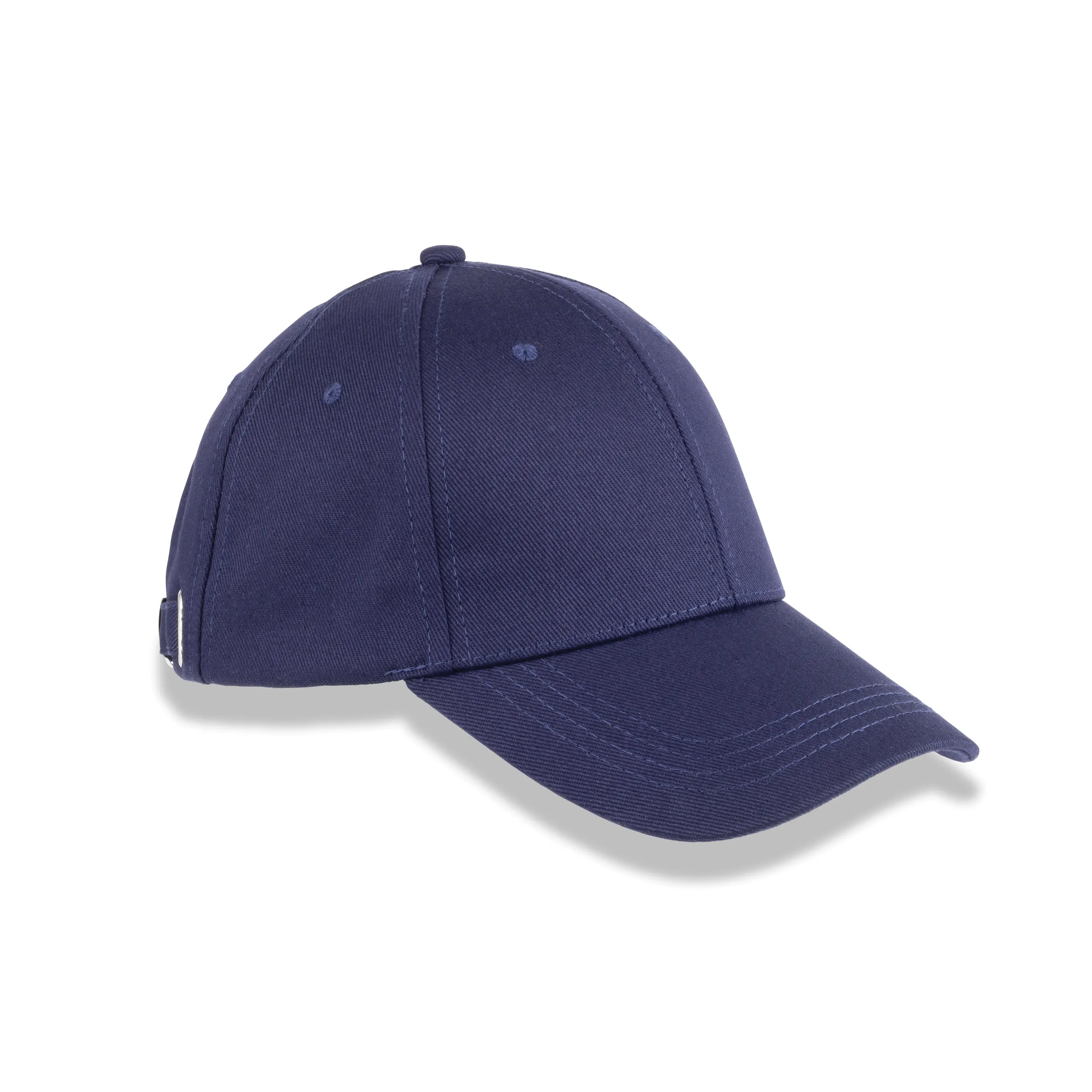 Gorra de algodón orgánico de 6 paneles