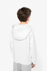 Sudadera capucha y cremallera niños