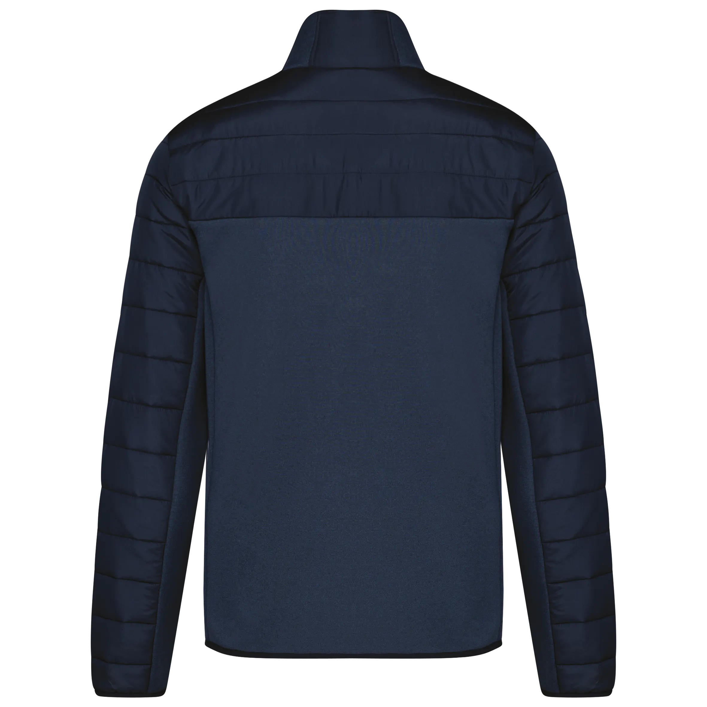 Chaqueta bimaterial hombre