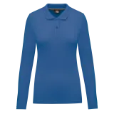 Polo Antibacteriano manga larga mujer