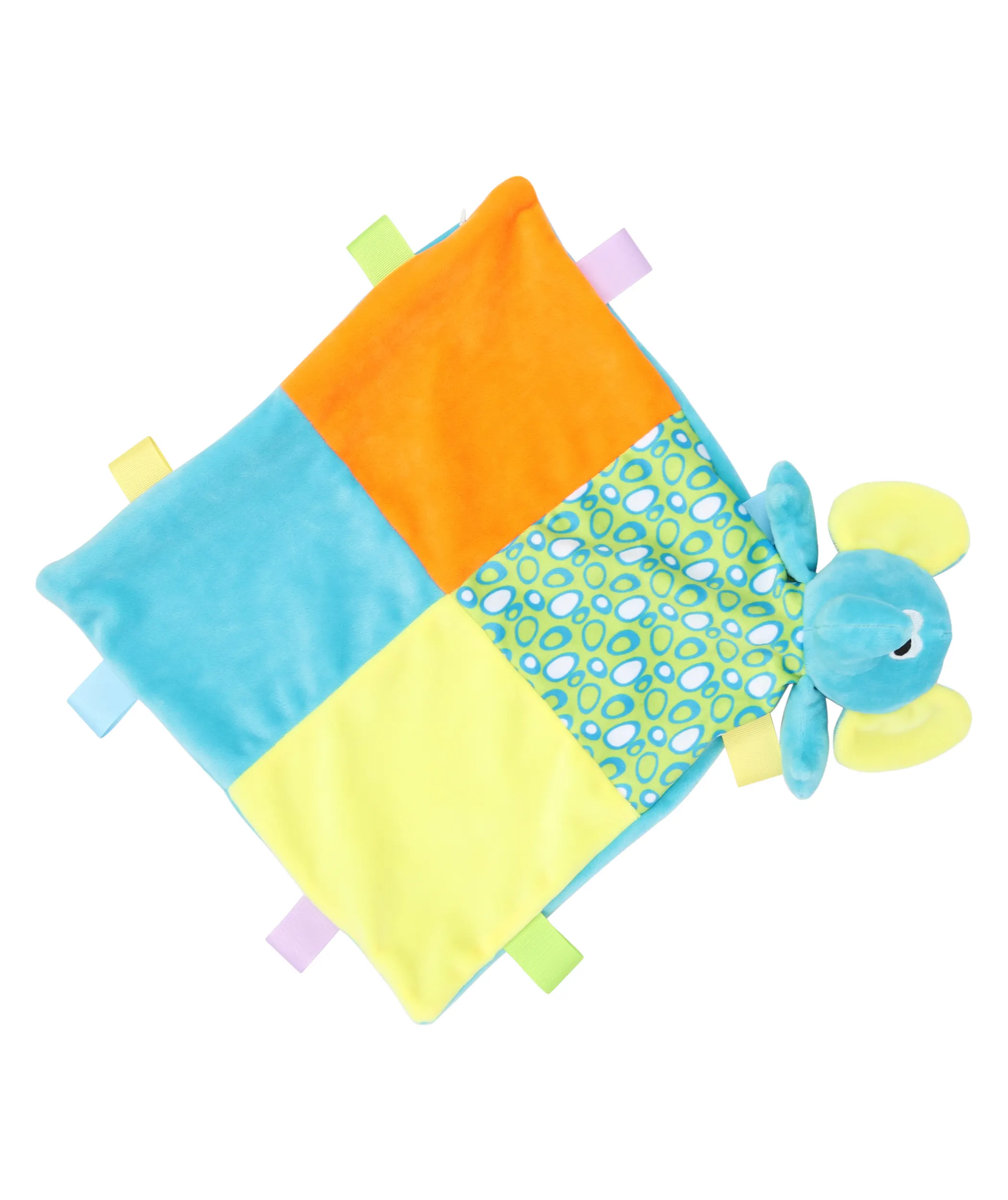 Manta multicolor elefante