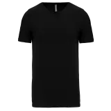 Camiseta con elastano cuello de pico hombre