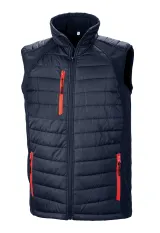 Chaleco Softshell Black Compass acolchado reciclado