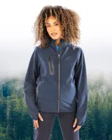 Chaqueta softshell 3 capas reciclada con capucha unisex