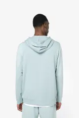 Sudadera con capucha y cremallera hombre