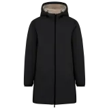 Chaqueta ecorresponsable impermeable con forro de sherpa unisex