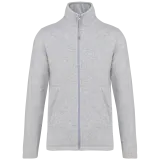 Chaqueta micropolar con cremallera hombre