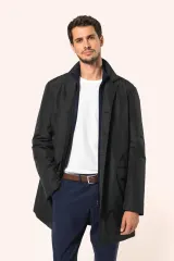 Gabardina estructurada hombre