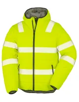 Chaqueta de seguridad ripstop acolchada - Material reciclado