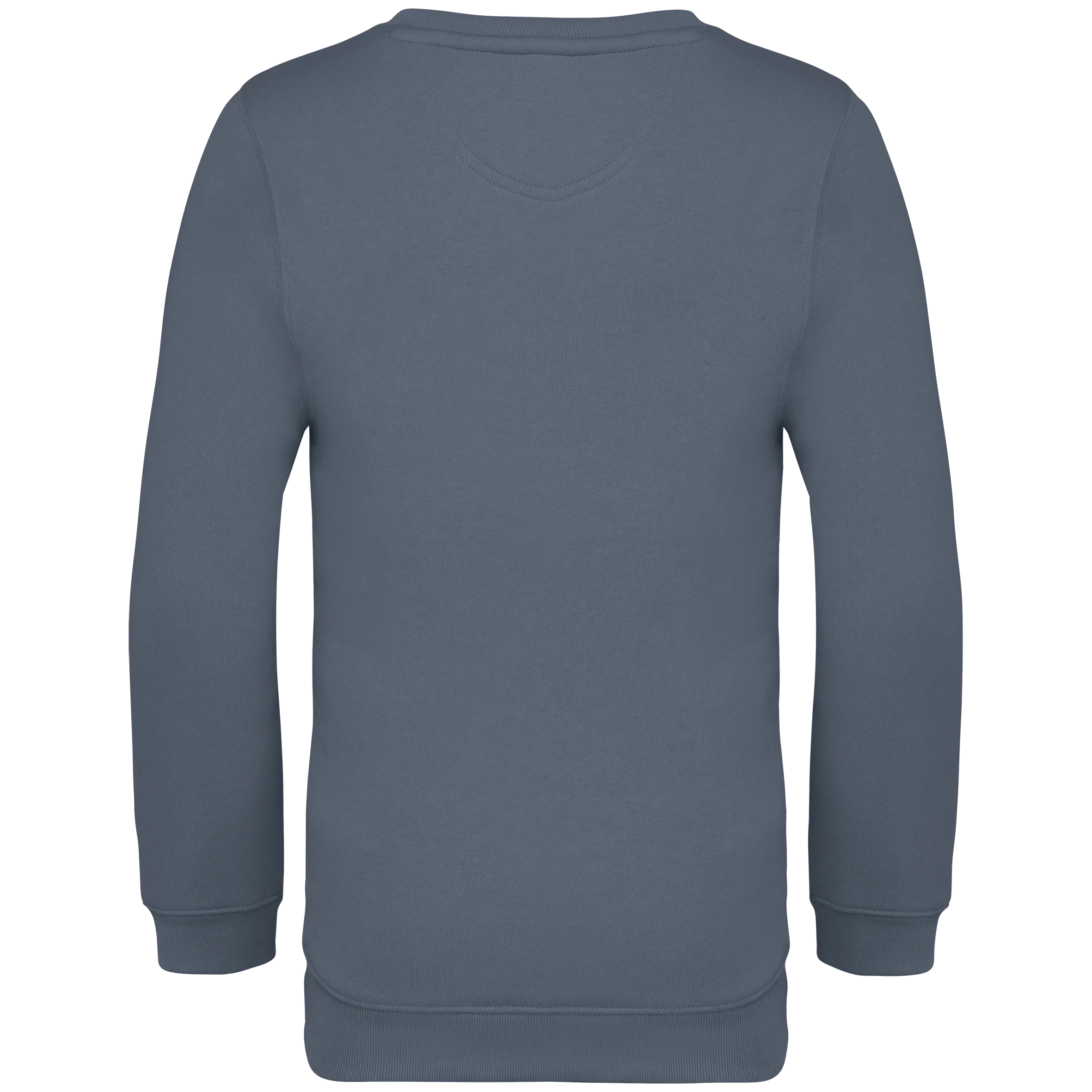 Sudadera ecorresponsable cuello redondo infantil