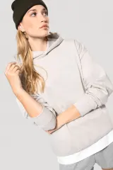 Sudadera de felpa oversize con capucha unisex