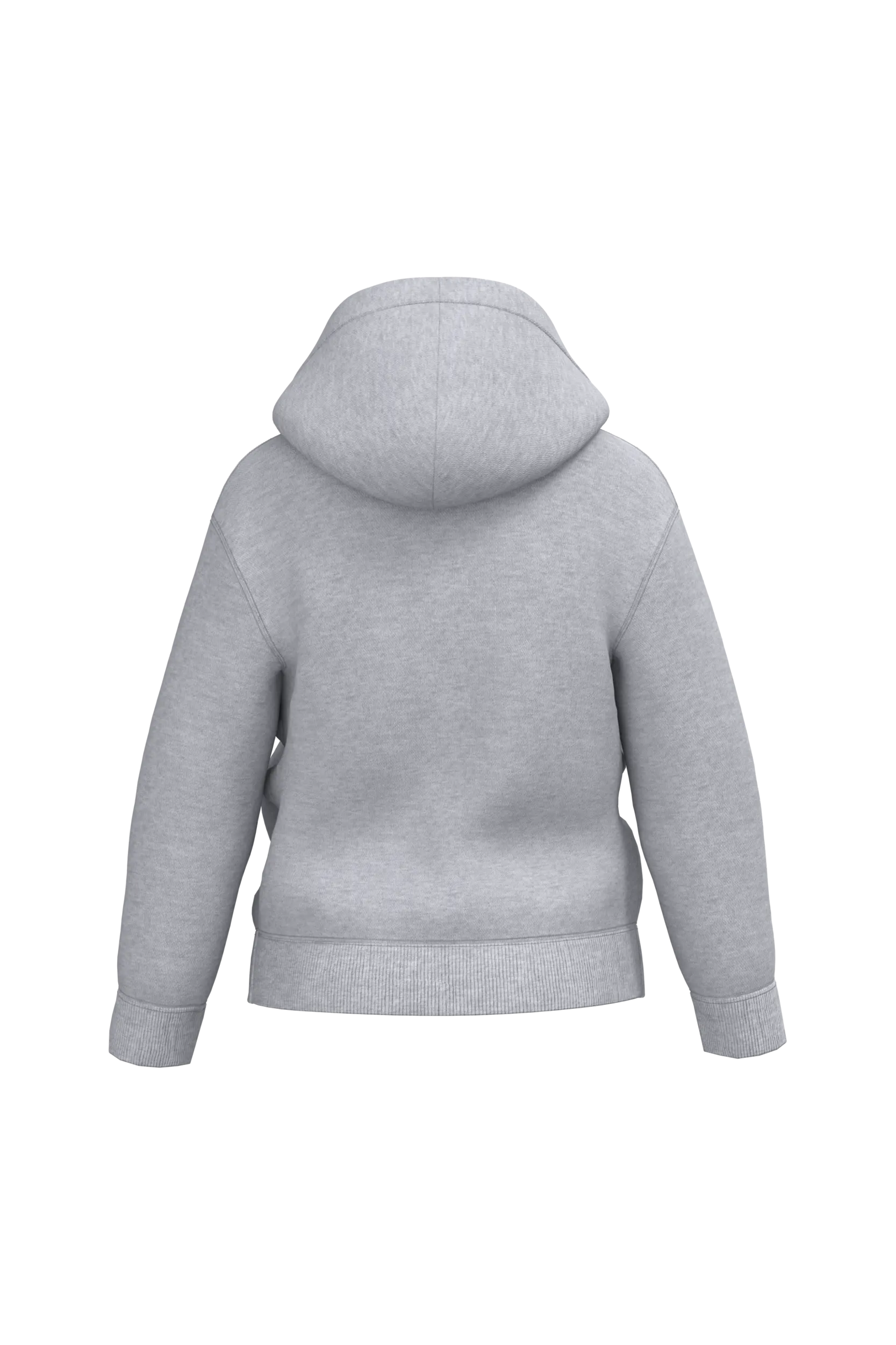 Sudadera reciclada con cremallera y capucha infantil