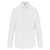 Camisa strech manga larga hombre