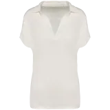 Polo de lino mujer