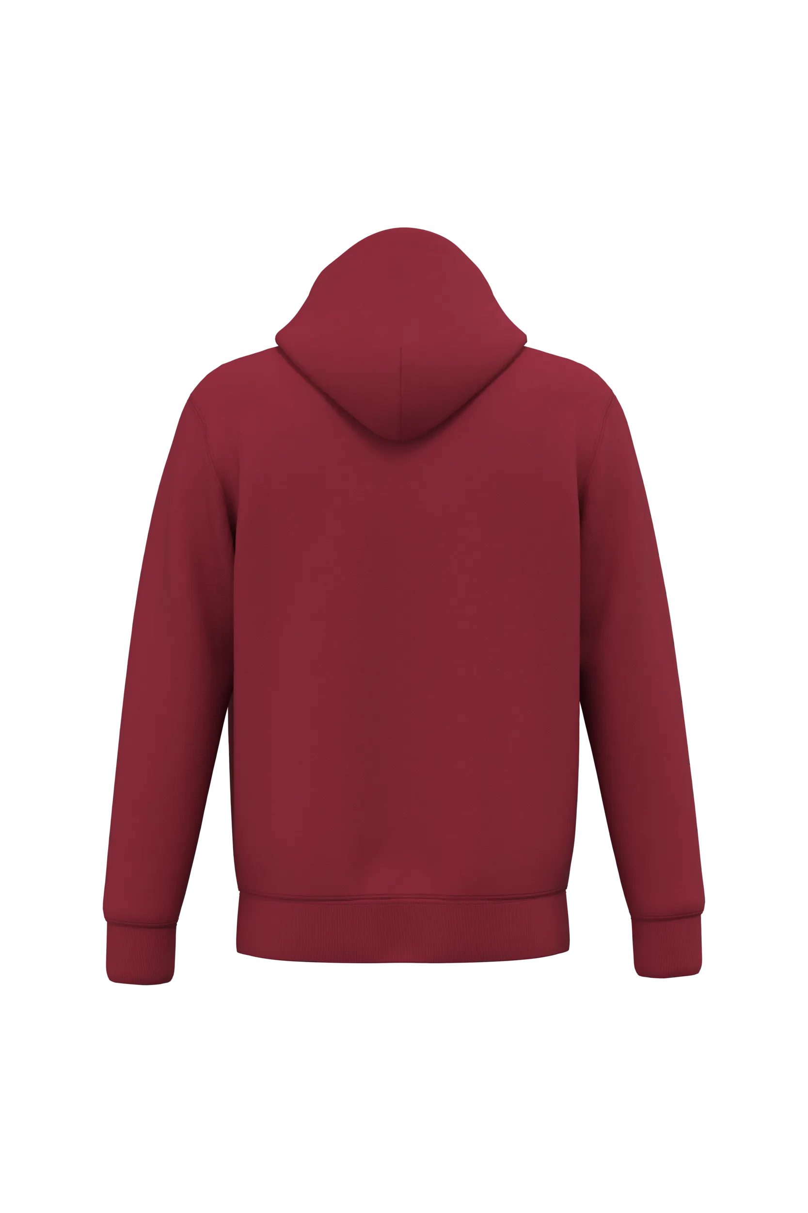 Sudadera ecorresponsable con cremallera y capucha unisex