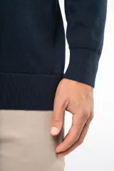 Jersey cuello de pico ecorresponsable hombre