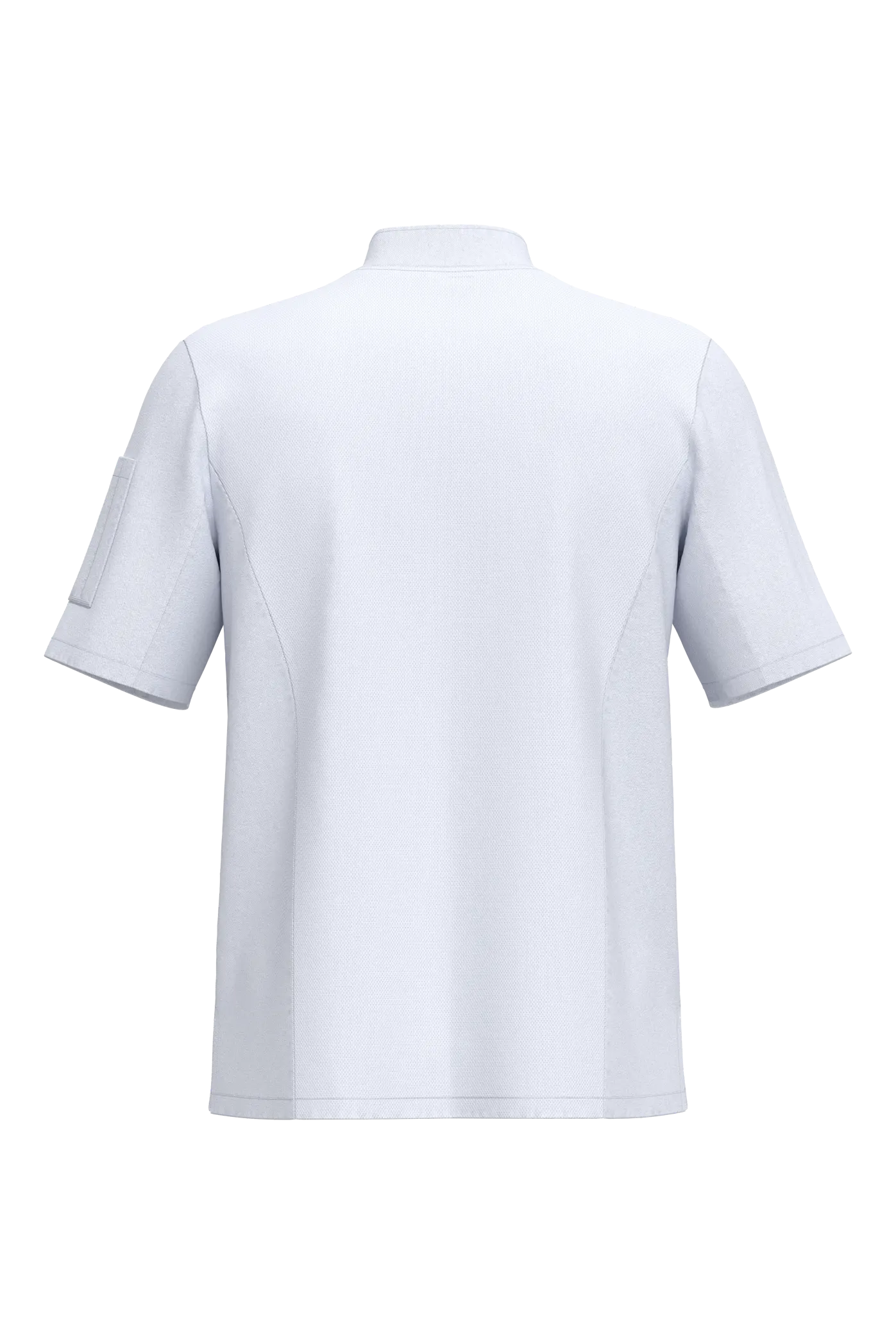 Chaqueta de cocina ecorresponsable y transpirable de manga corta unisex