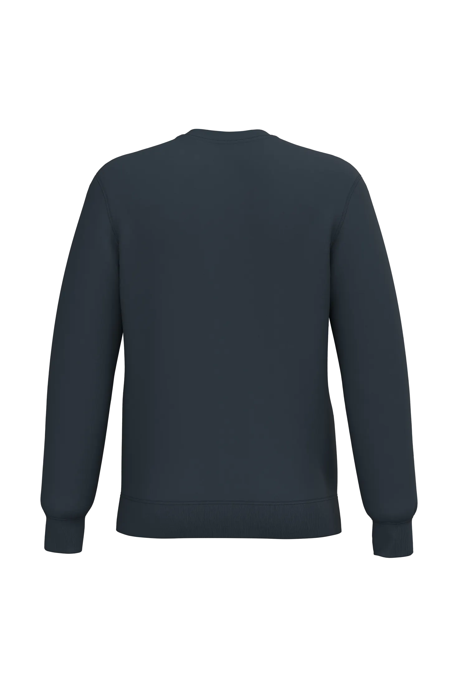 Sudadera cuello redondo reciclada unisex