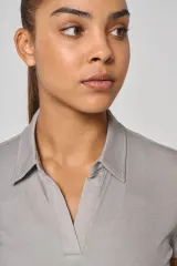 Polo deportivo manga corta mujer