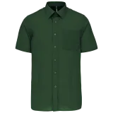 Camisa popelina de polialgodón manga corta de fácil cuidado hombre