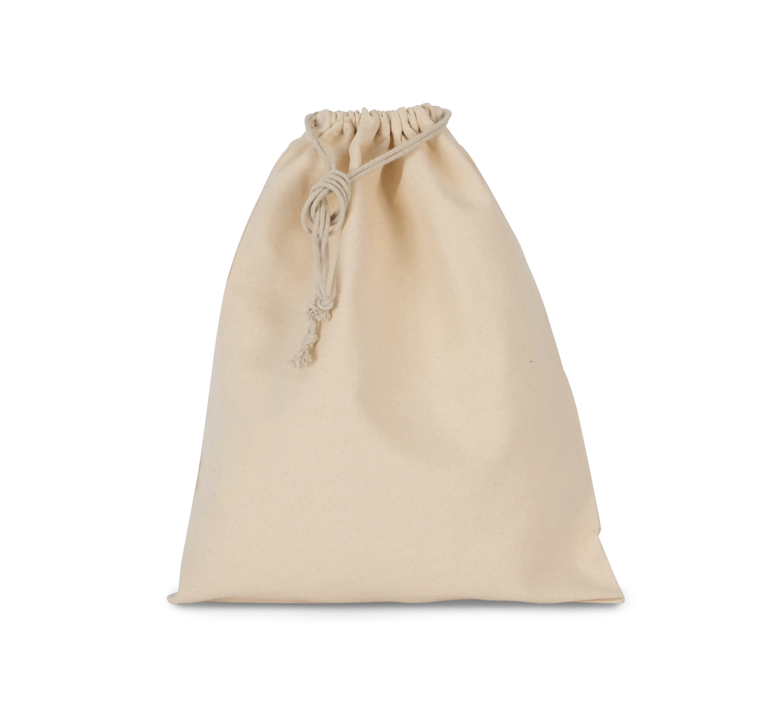 Bolsa con cordón y motivos navideños