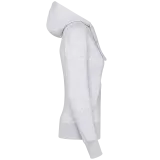 Sudadera con capucha y cremallera de mujer