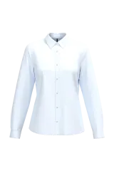 Camisa popelina de polialgodón de fácil cuidado para mujer