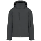 Parka softshell acolchada con capucha hombre