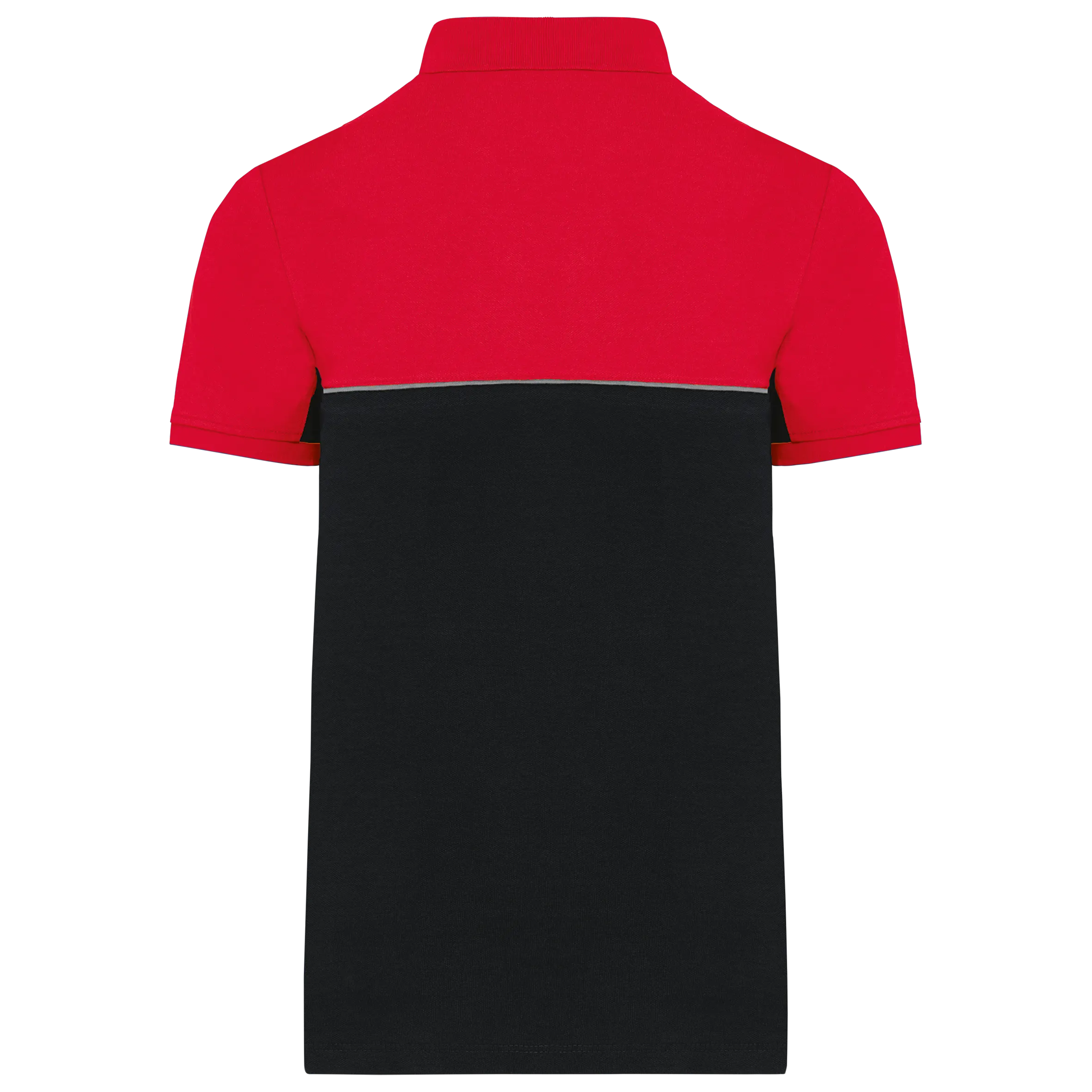 Polo bicolor ecorresponsable manga corta - Unisex