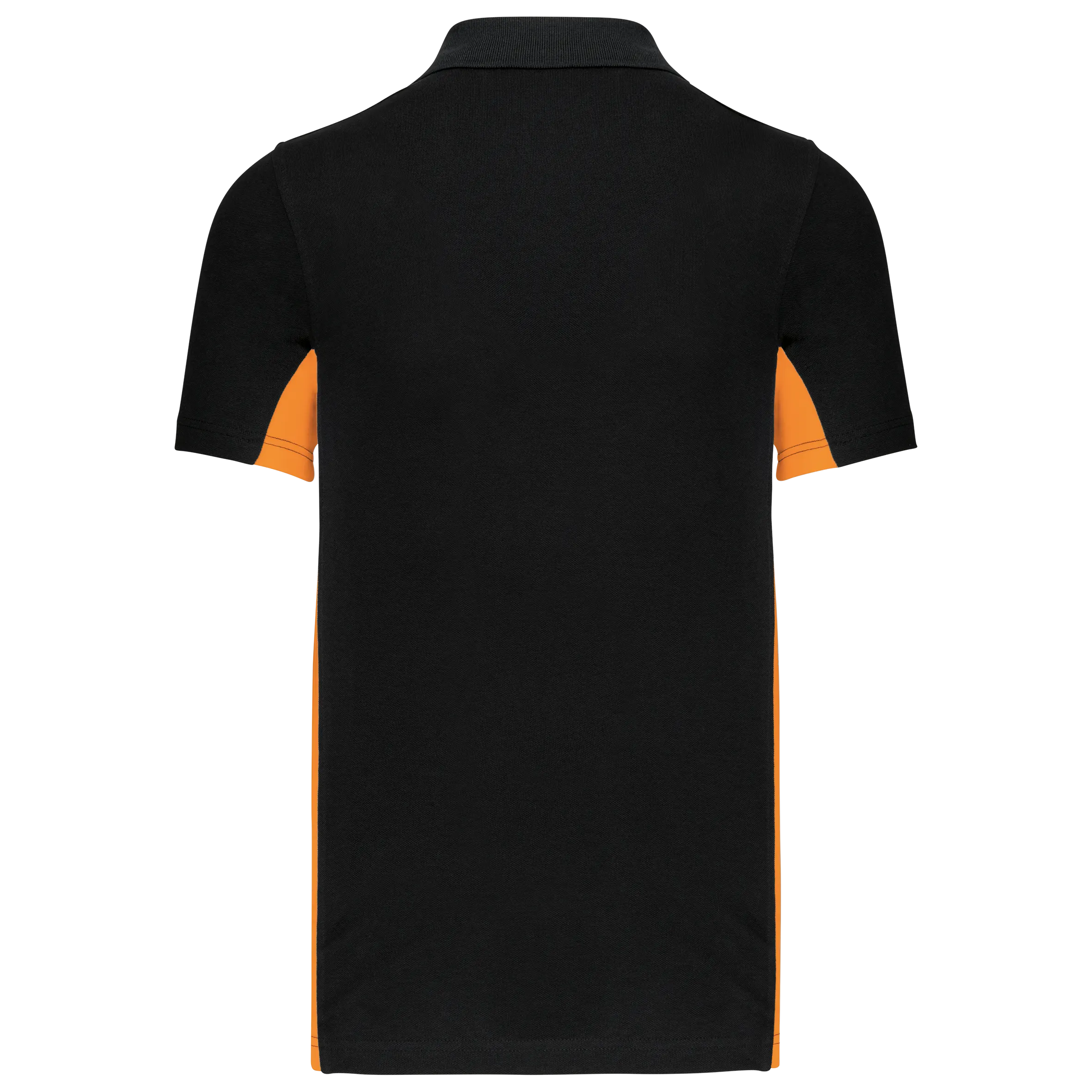 Polo de punto piqué manga corta bicolor hombre