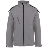 Chaqueta softshell con capucha extraíble mujer